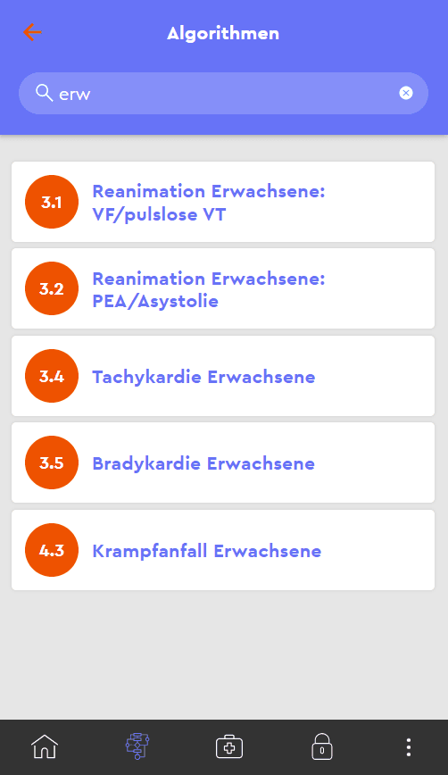 Durchsuchbare Inhalte in Form von Text, Bild oder PDF Dokumenten im RD Guide