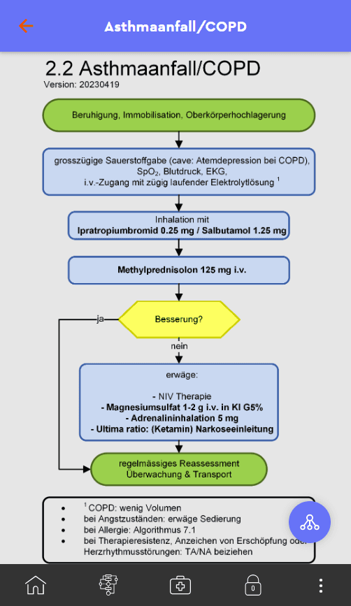 Beispiel eines Algorithmus im RD Guide